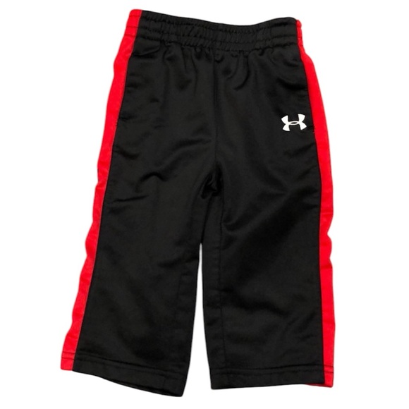 Under Armour | EUC Striped Open Bottom Sweatpants for Toddler Boys - Picture 1 of 7